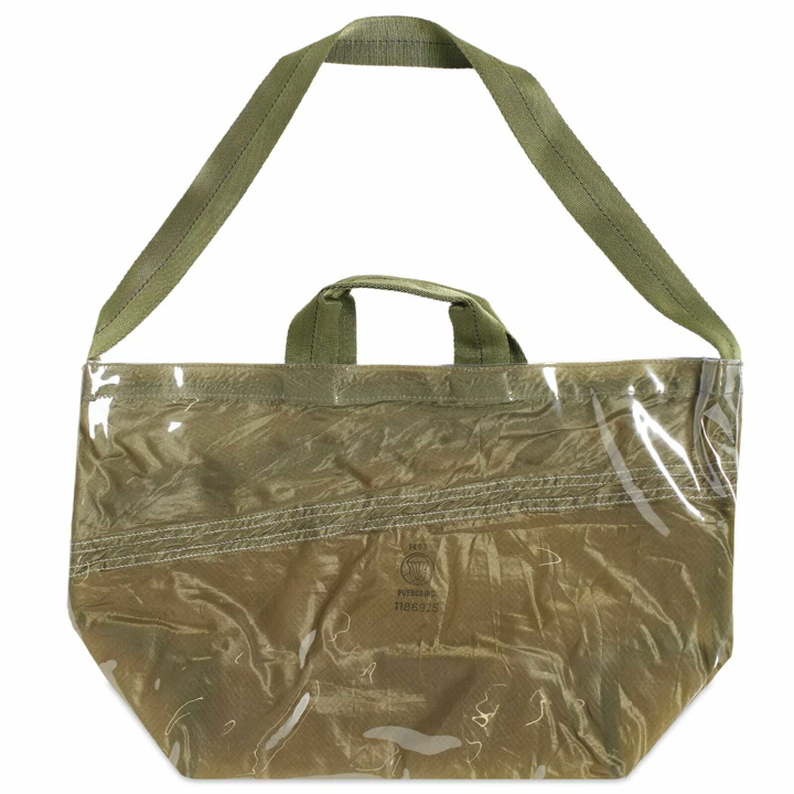 Photo: Puebco Covered Parachute Shoulder Bag in Olive 