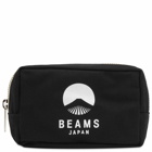 BEAMS JAPAN Pouch - Medium in Black