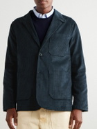 Portuguese Flannel - Cotton-Corduroy Blazer - Blue