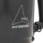 and wander Men's x ROA Logo Mug in Black 