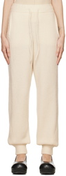 REMAIN Birger Christensen Off-White Drawstring Lounge Pants