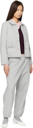 Sandy Liang Gray Knoll Jacket