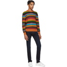 Etro Multicolor Stripe Crewneck Sweater