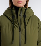 Moncler Grenoble Hooded down ski jacket