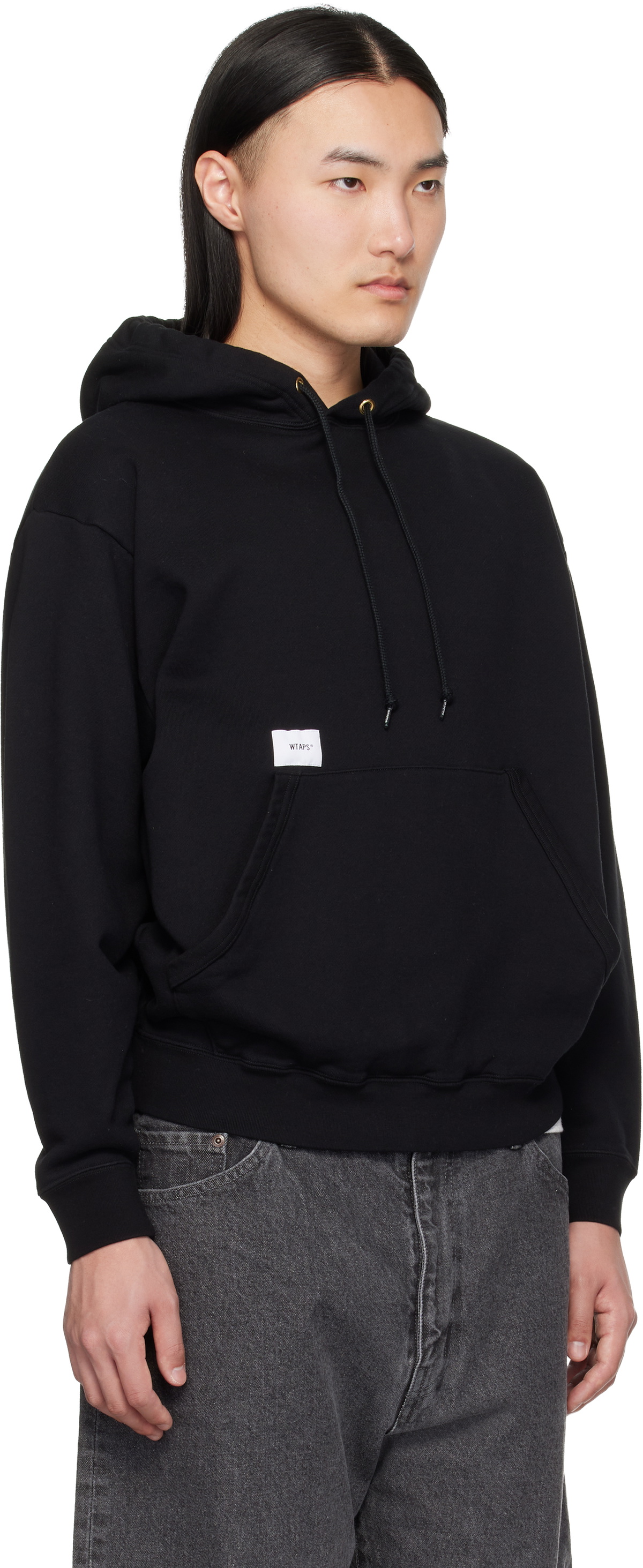 WTAPS Black SIGN-YD Hoodie