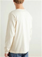 Nudie Jeans - Cotton-Jersey Henley T-Shirt - White