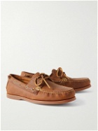 Polo Ralph Lauren - Merton Leather Boat Shoes - Brown