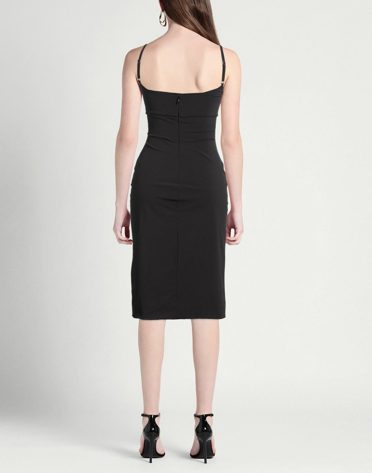Priscavera Womens Midi dress in Black