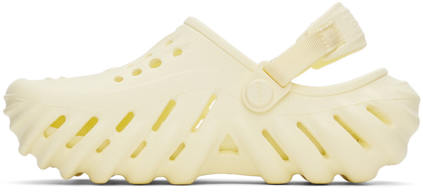 Crocs Kids Yellow Echo Clogs Crocs