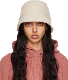 OTTI Beige Embroidered Bucket Hat