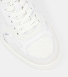 Bogner Hollywood 29A leather-trimmed mesh sneakers