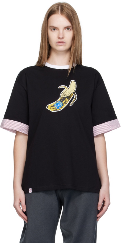 Photo: Charles Jeffrey LOVERBOY Black Turn Up T-shirt