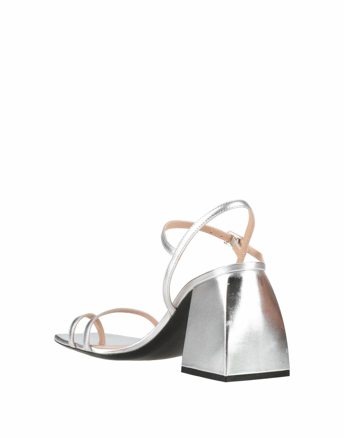 Nodaleto Womens Thong sandal in Silver
