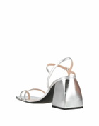 Nodaleto Womens Thong sandal in Silver