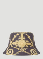 Versace Baroque Print Bucket Hat male Gold