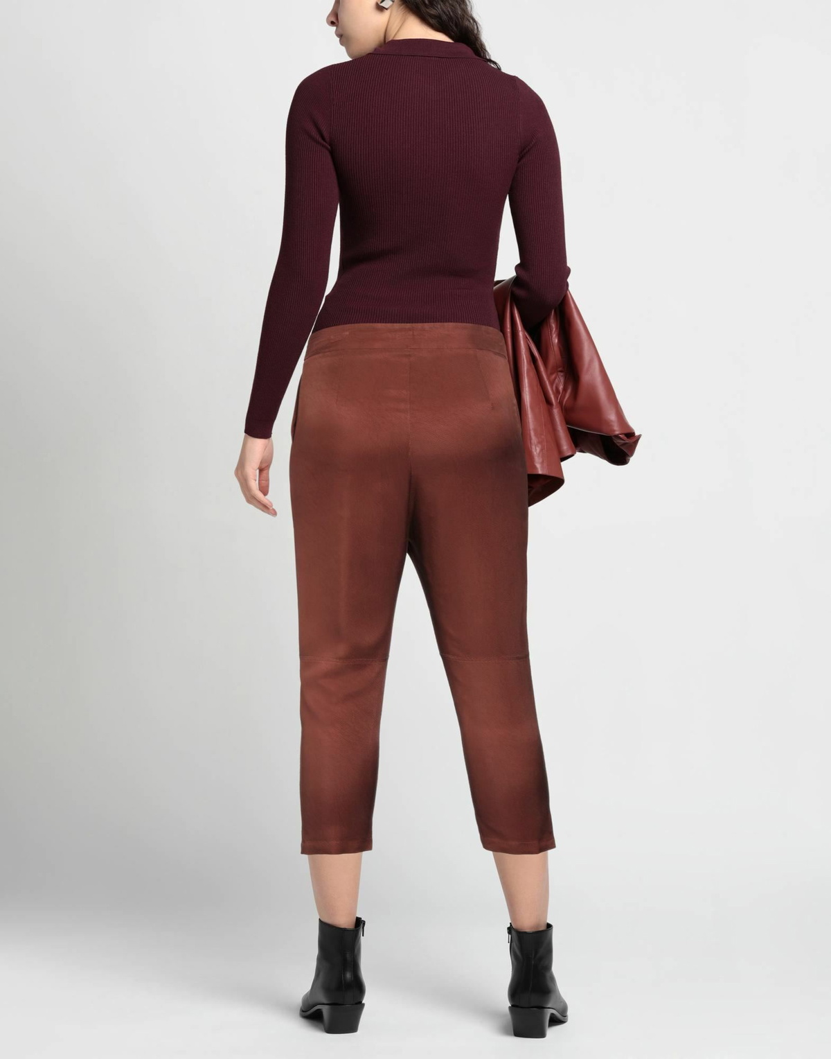 Alessia Santi Womens Pants in Brown