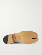 Maison Margiela - Tabi Leather Derby Shoes - Black