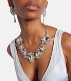 Self-Portrait Crystal-embellished necklace
