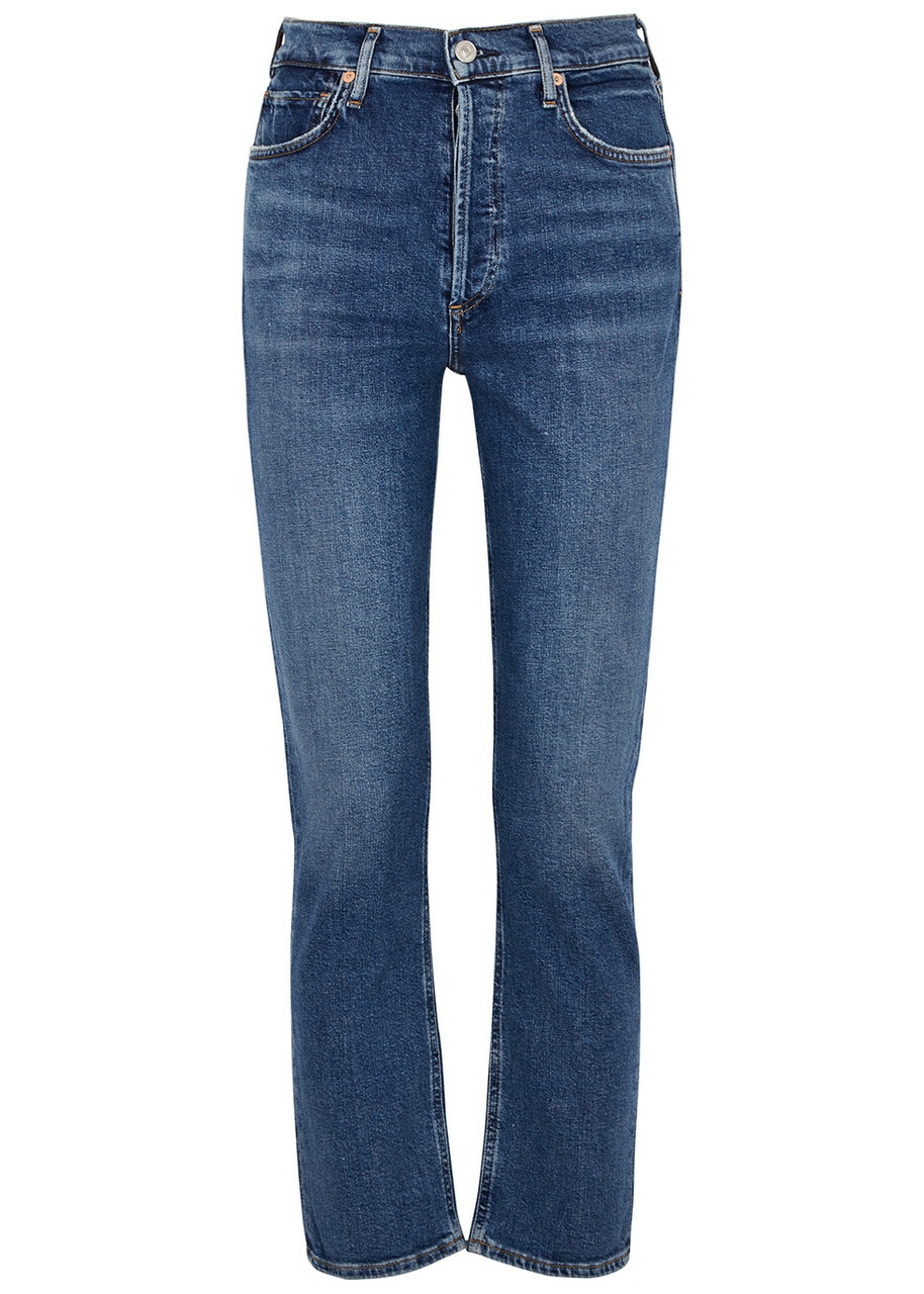 Citizens OF Humanity Charlotte Dark Blue Straight-leg Jeans