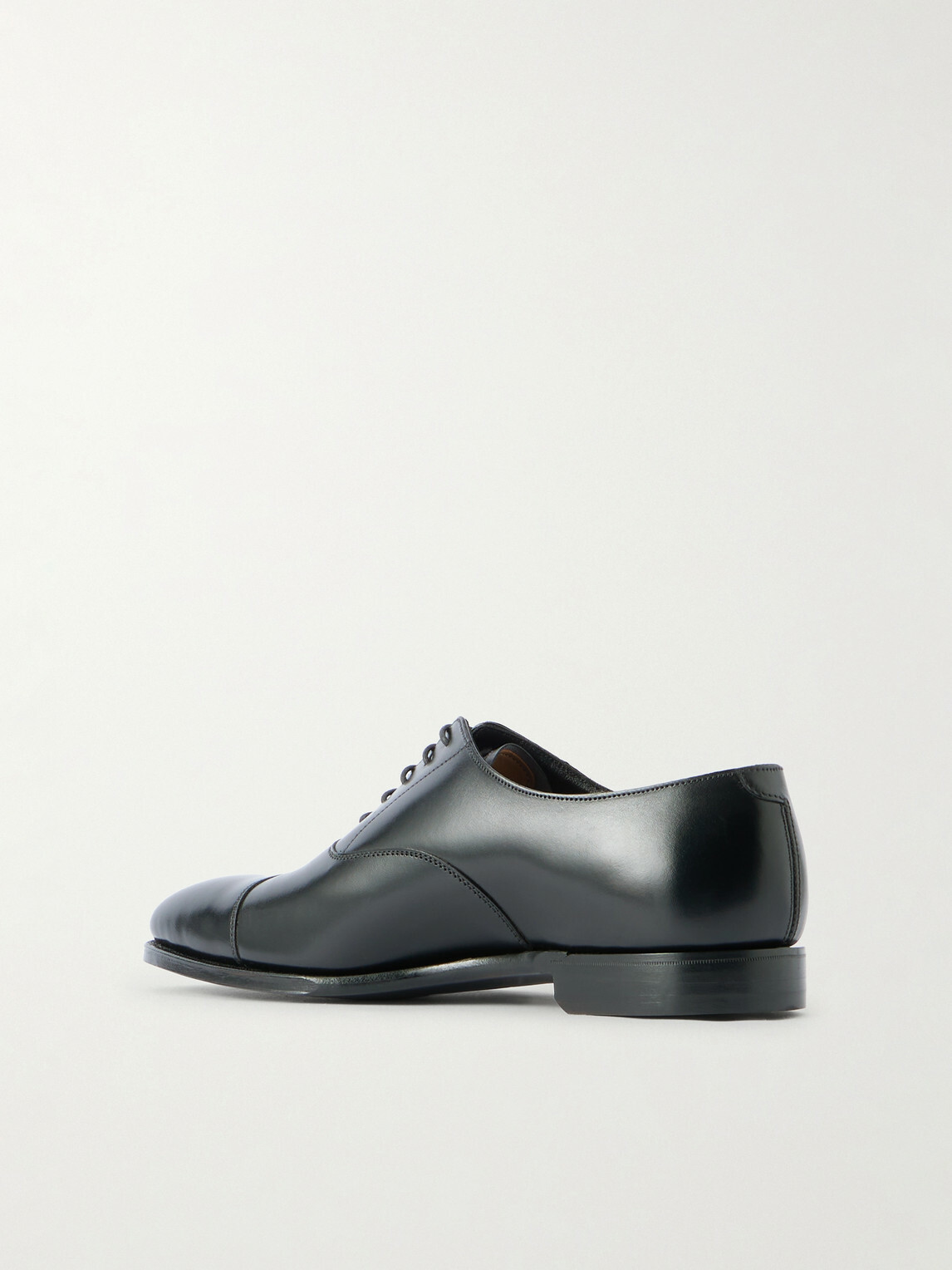 George Cleverley - Michael Leather Oxford Shoes - Black