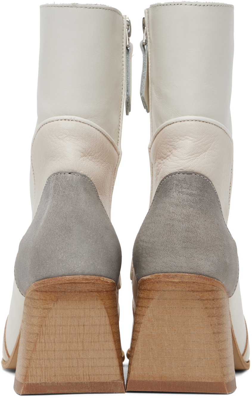 Our Legacy Off-White Saber Boots Our Legacy