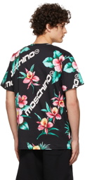 Moschino Black Floral T-Shirt