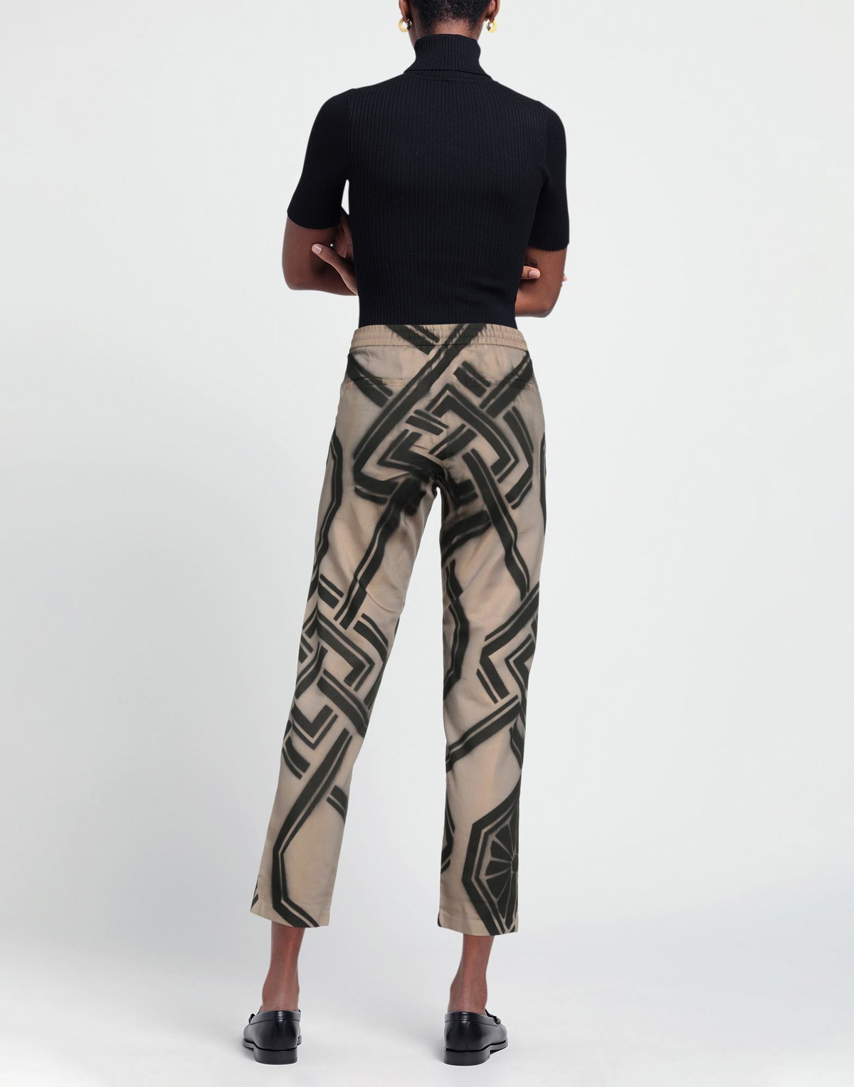 Koché Womens Pants Taupe