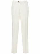 BRUNELLO CUCINELLI - Linen Pleated Pants