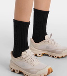 Loewe x On logo jacquard cotton terry socks