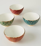 L'Objet Fortuny set of 4 earthenware cereal bowls