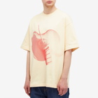 Jil Sander Men's Milkshake T-Shirt in Twizzlers