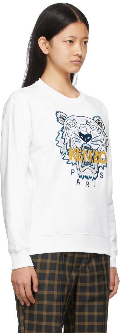 Kenzo sweatshirt online white