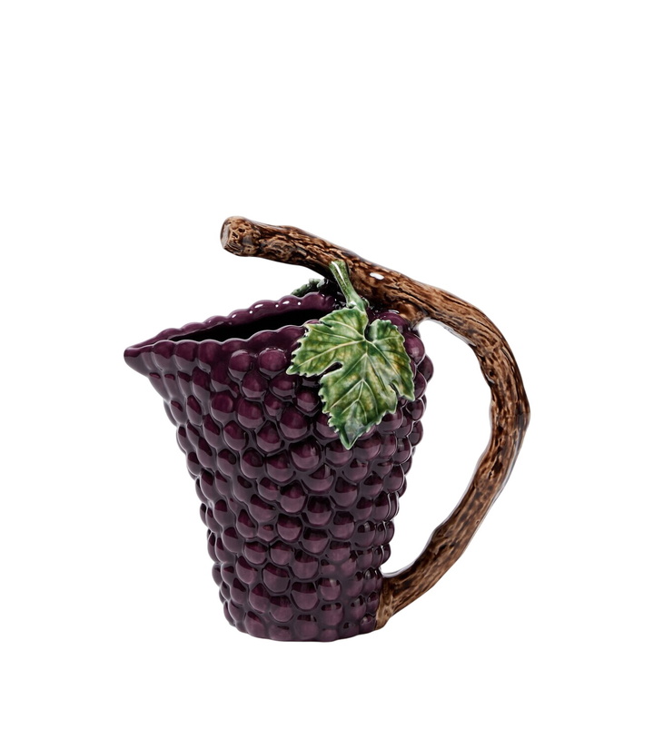 Photo: Bordallo Pinheiro Grapes earthenware jug