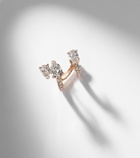 Repossi Serti Sur Vide 18kt rose gold single ear cuff with diamonds