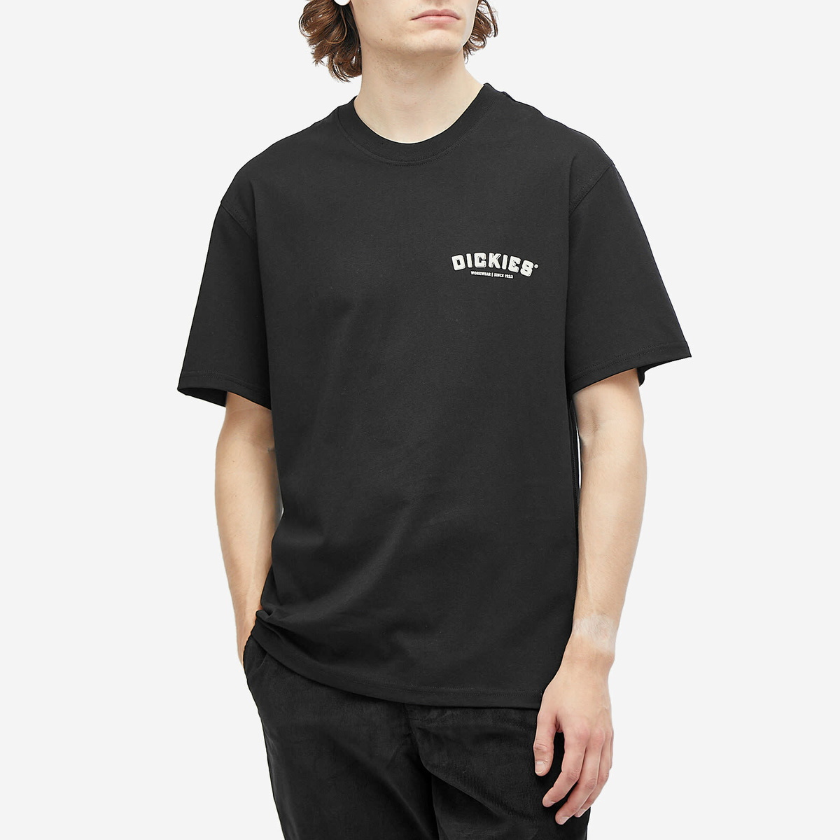 Dickies Men's Builder T-Shirt in Black Dickies Construct