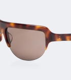 Khaite 1975C flat-top sunglasses