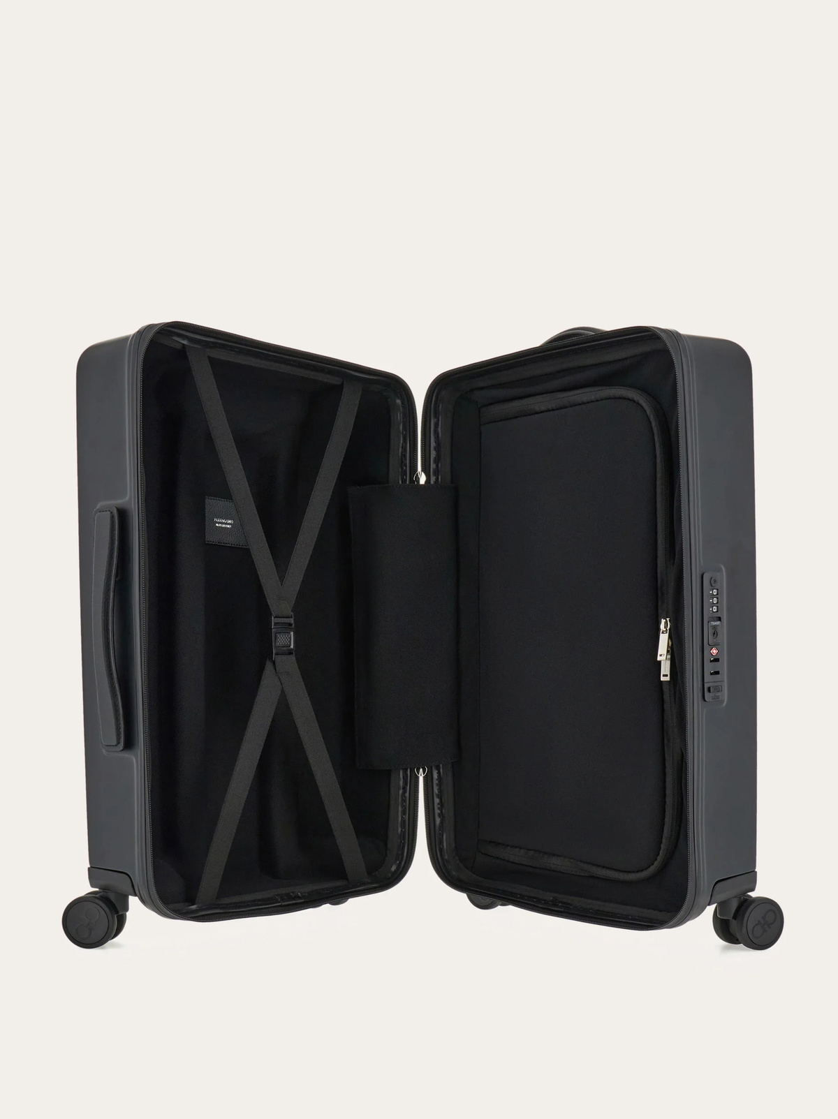 Ferragamo Mens Ferragamo Monogram hand luggage in Black