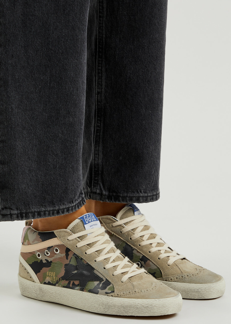 golden goose midstar camo
