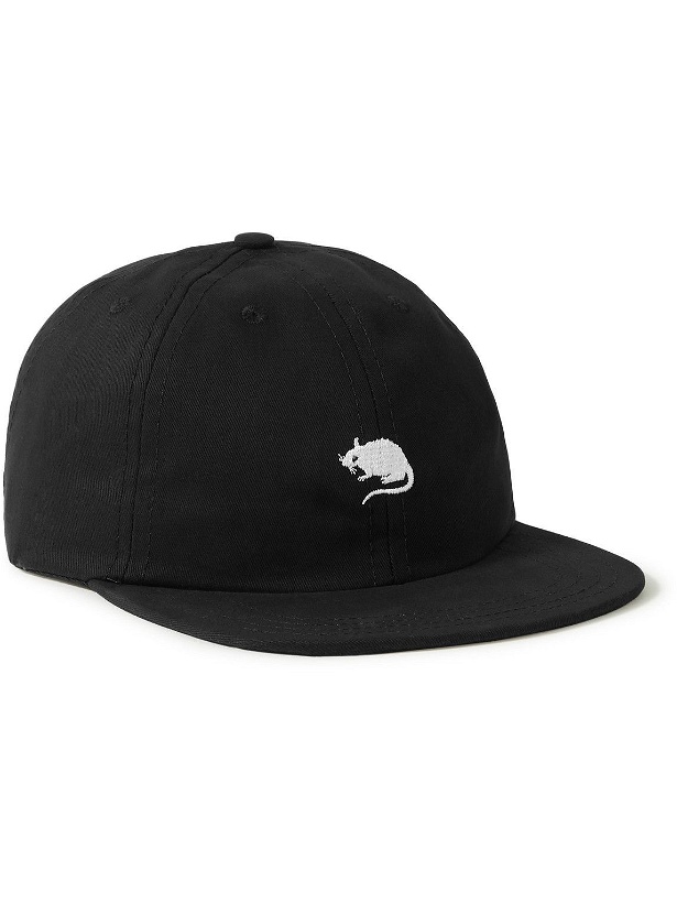 Photo: Stray Rats - Logo-Embroidered Organic Cotton-Twill Baseball Cap