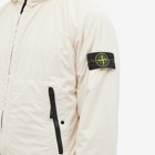 Stone Island Men's Reversible Polartec Hooded Jacket in Light Pink