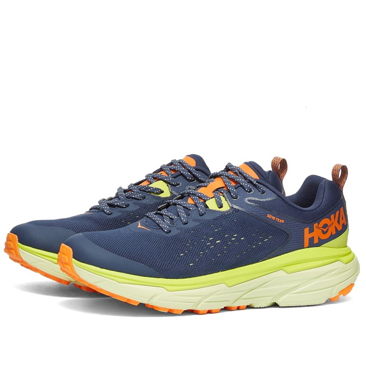 Photo: Hoka One One Men's M Challenger Atr 6 GTX Sneakers in Outer Space/Butterfly