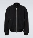 Studio Nicholson x Aaron Levine Berkeley suede bomber jacket