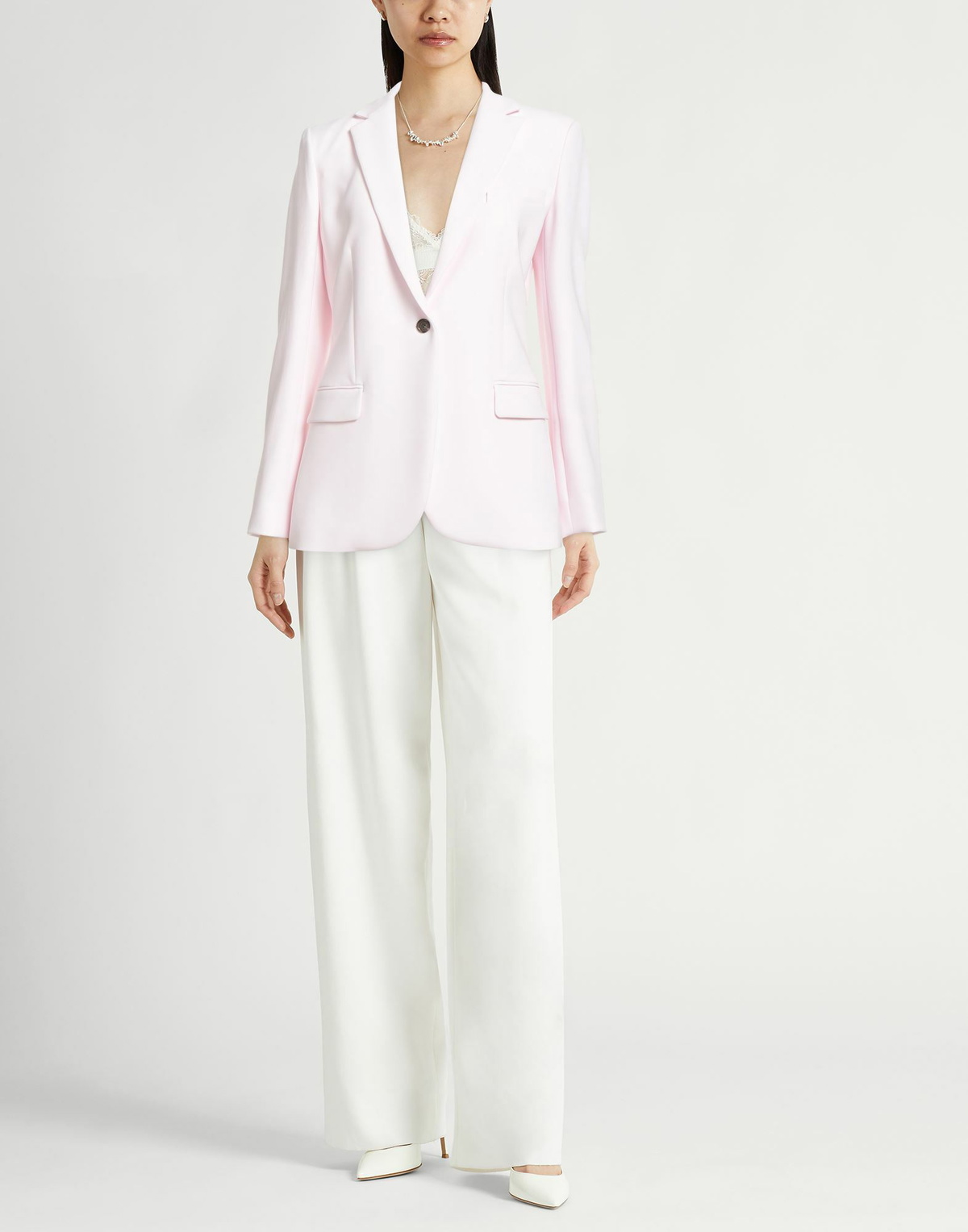 Theory Womens Blazer in Pink