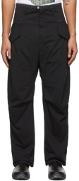 Stone Island Shadow Project Black High Density R-Nylon Cargo Pants