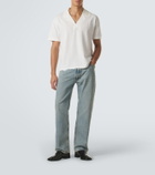 Maison Margiela Cotton piqué polo shirt