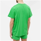Pangaia Pprmint Organic Cotton T-Shirt in Jade Green