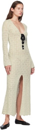 The Garment Off-White Canada Crochet Midi Dress