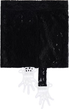 Gohar World Black Embroidered Mini Lace Hands Apron