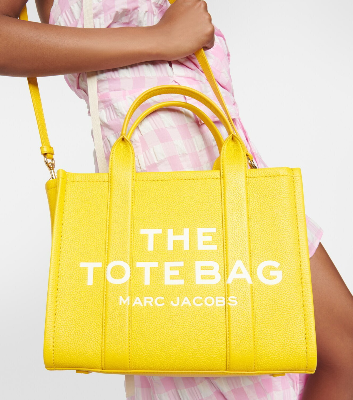 Marc Jacobs The Leather Medium Tote Bag