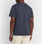 Mollusk - Printed Cotton-Jersey T-Shirt - Blue